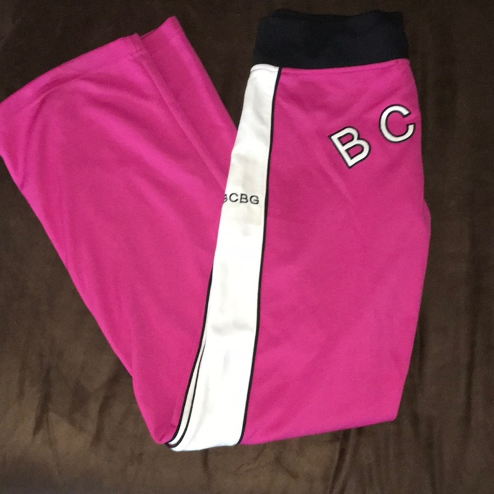 BCBG sweat pants.